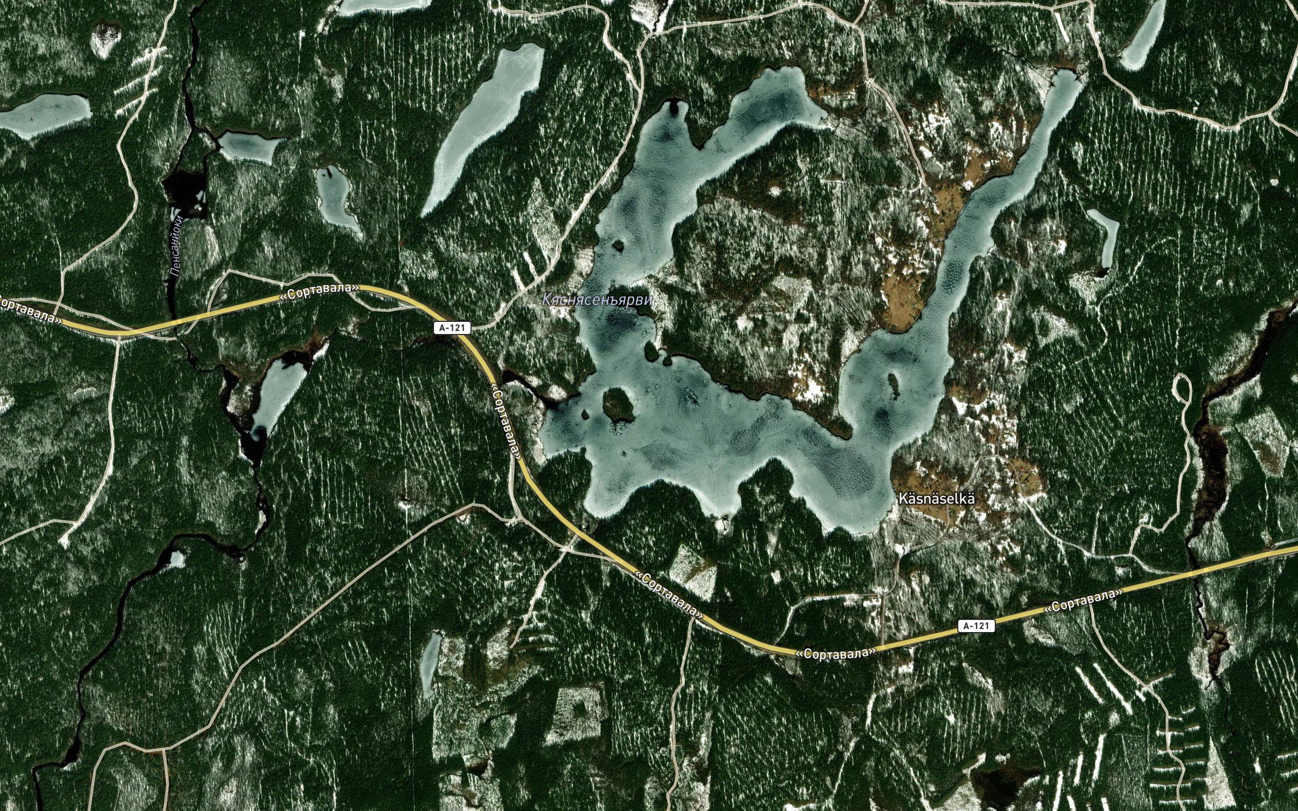 Ozero Kyasnyasen"yarvi