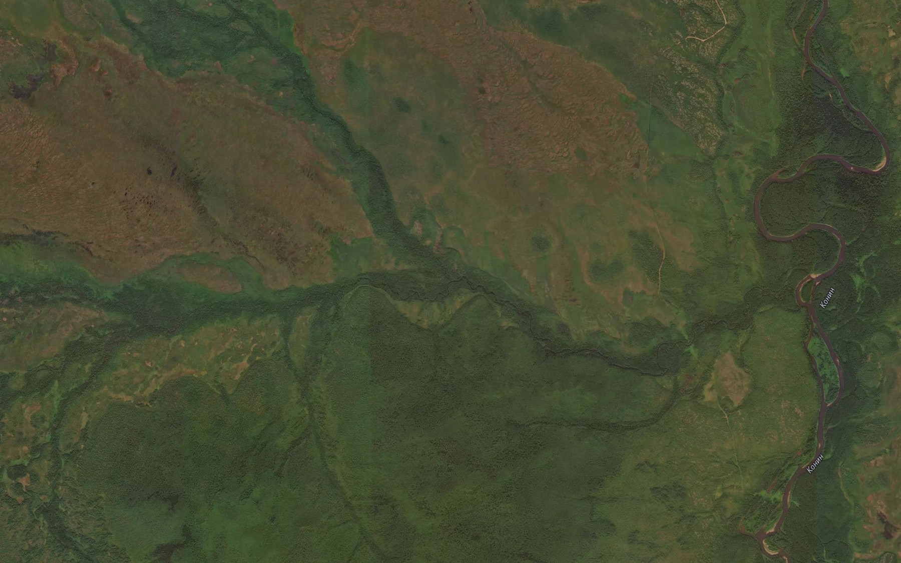 Satellite map of the Ulan