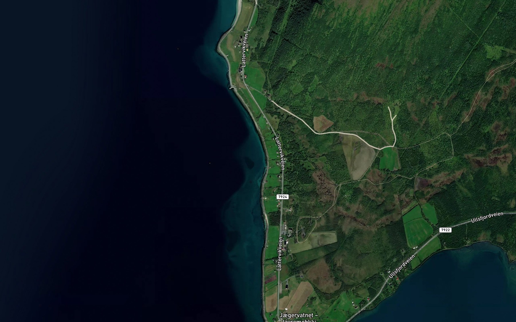 Satellite map of the Finngammbukta