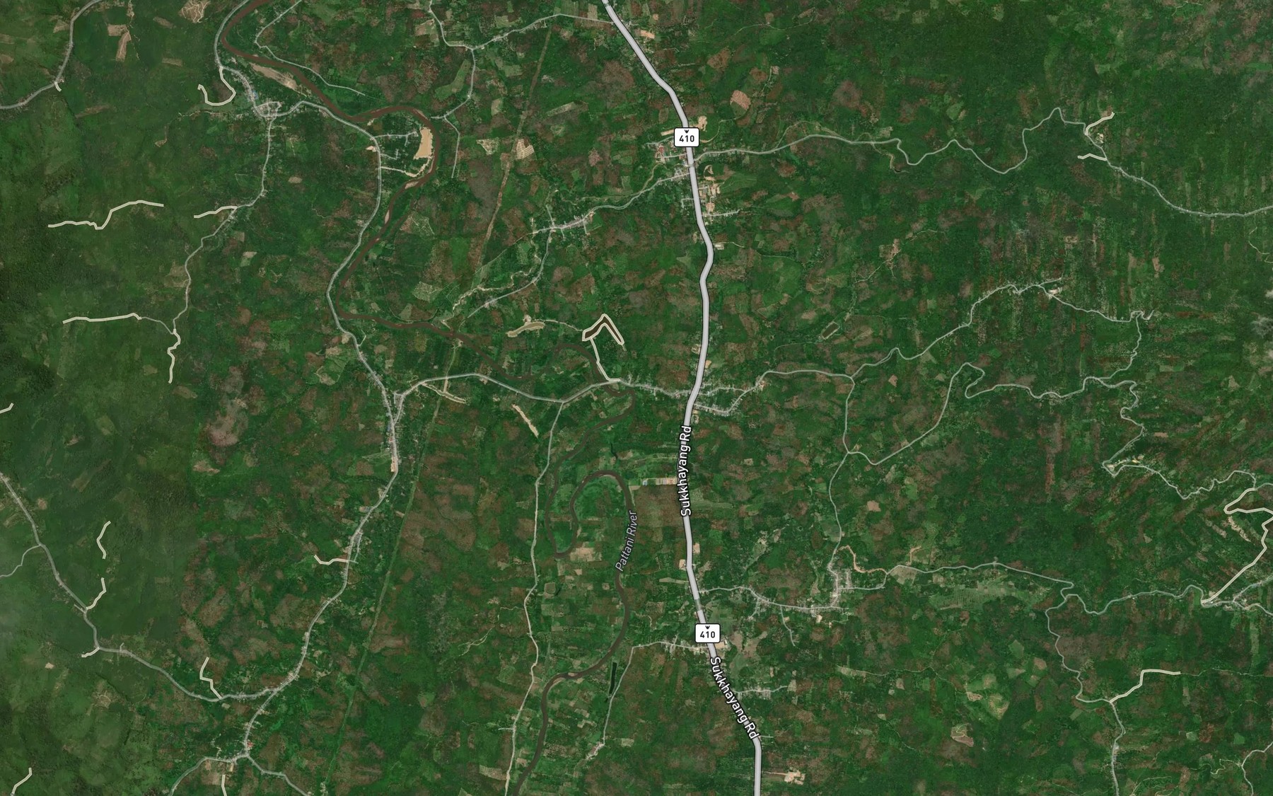 Satellite map of the Khlong Thamnop