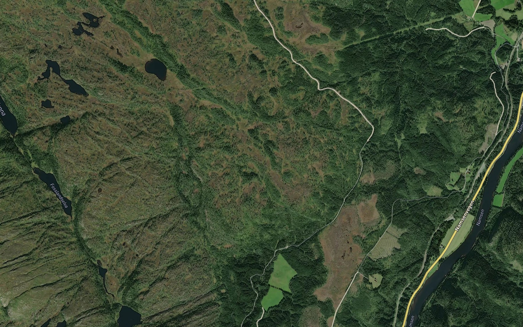 Satellite map of the Bergsengbekken