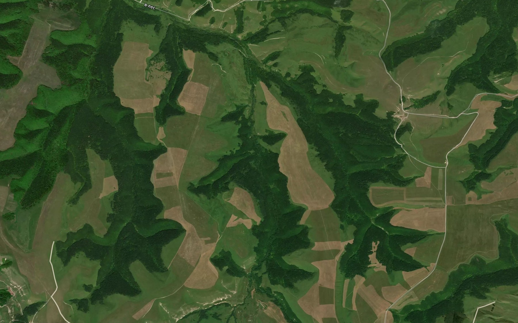 Satellite map of the Balka Ren-Dzhagata