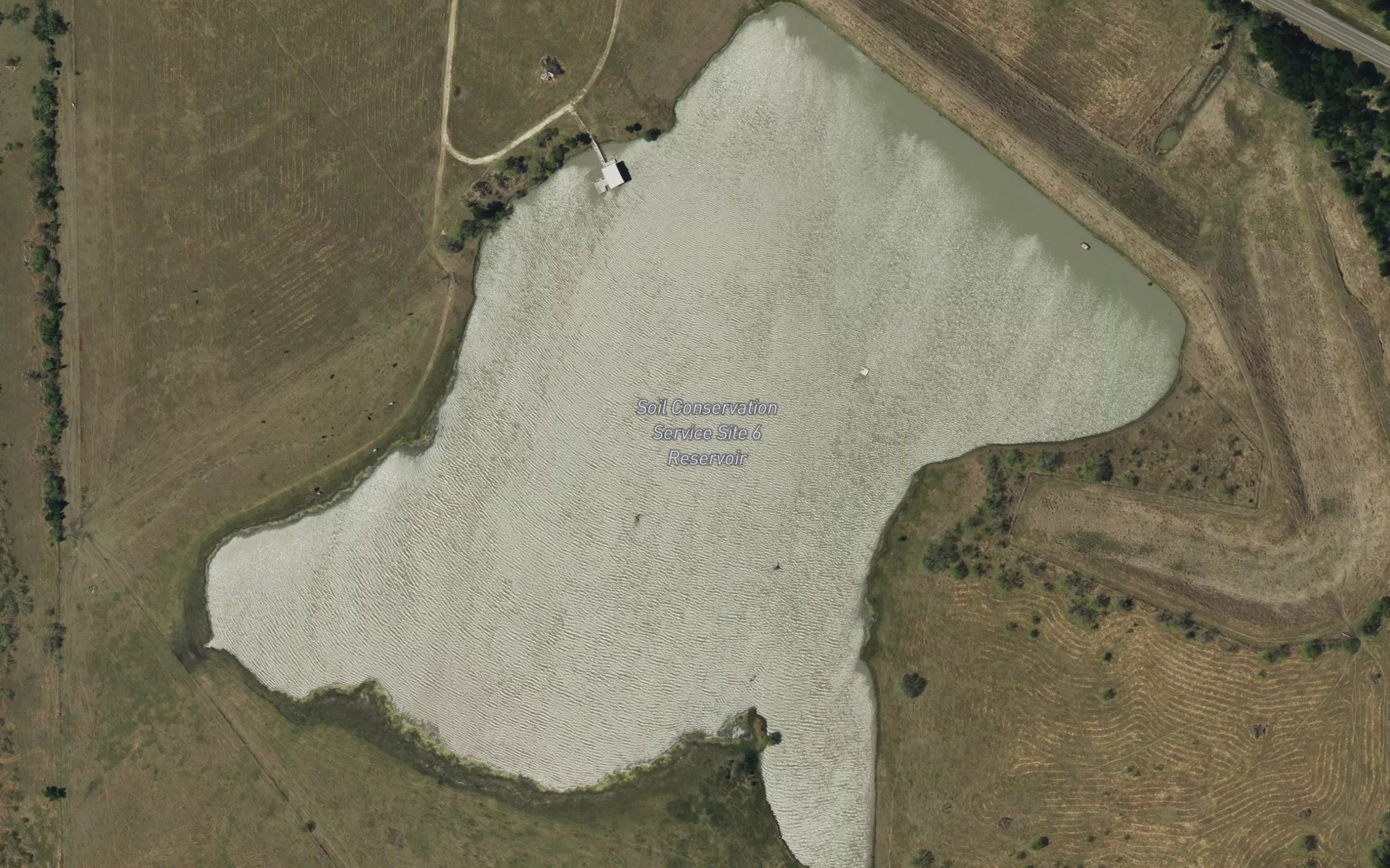 Soil Conservation Service Site 6 Reservoir