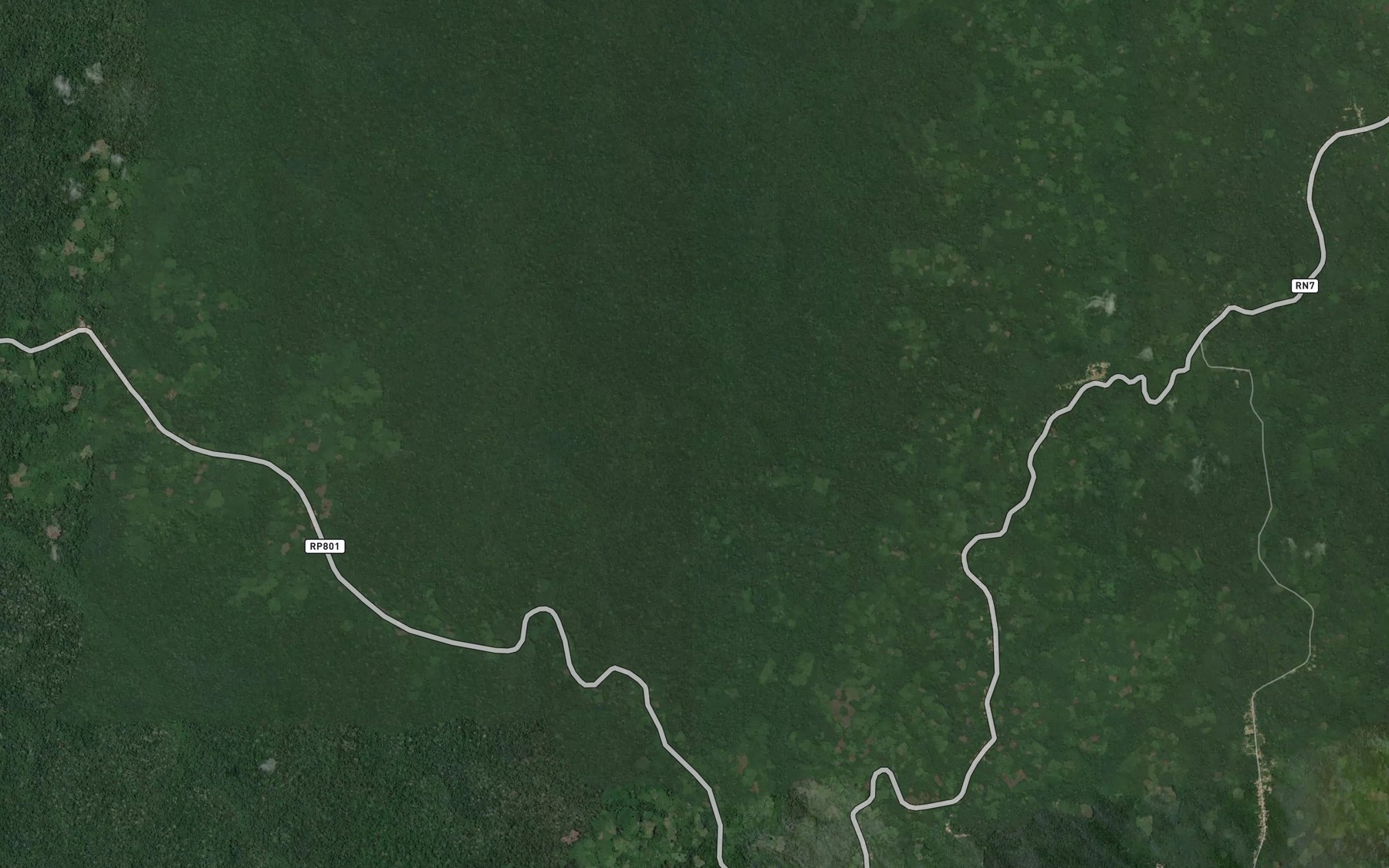 Satellite map of the Loa
