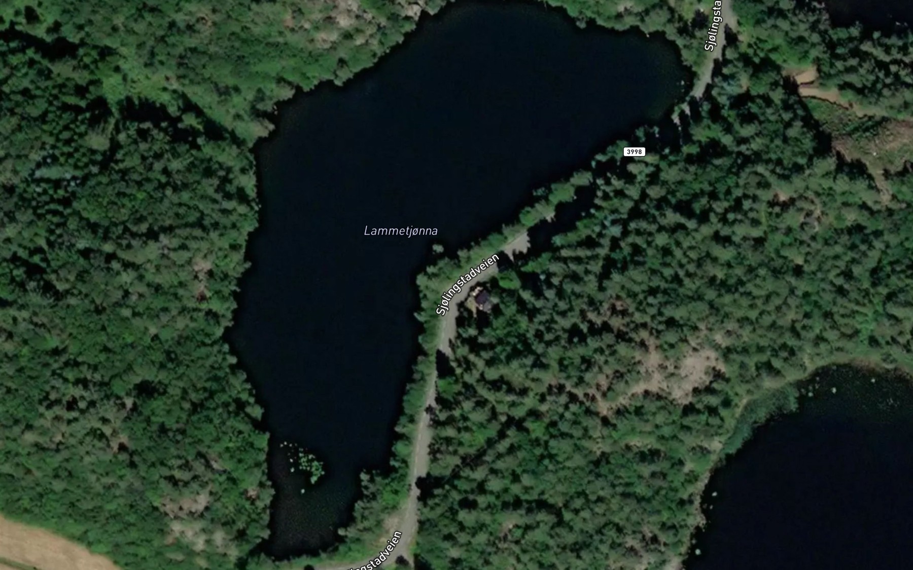 Satellite map of the Lammetjonna