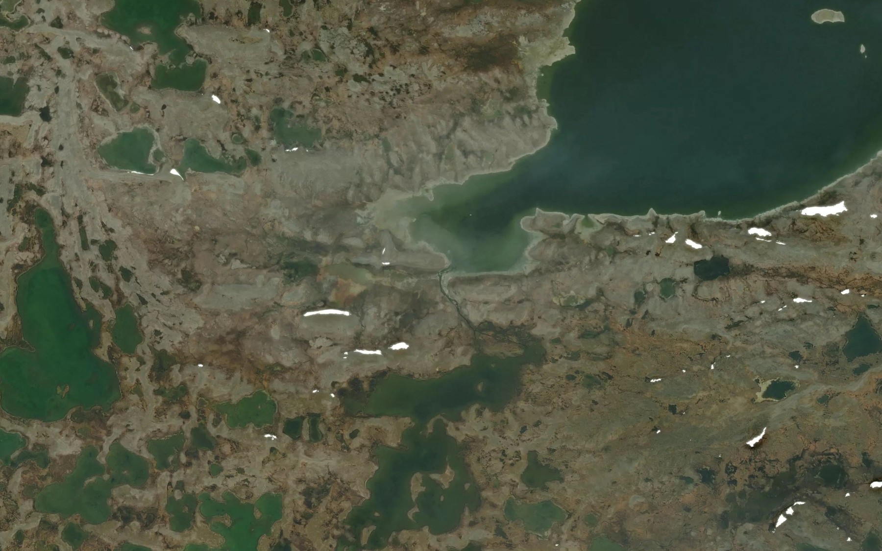 Satellite map of the Ruisseau Sapugaaluk