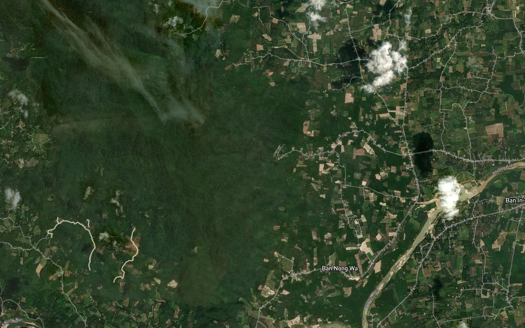 Satellite map of the Nam Tok Sunantha