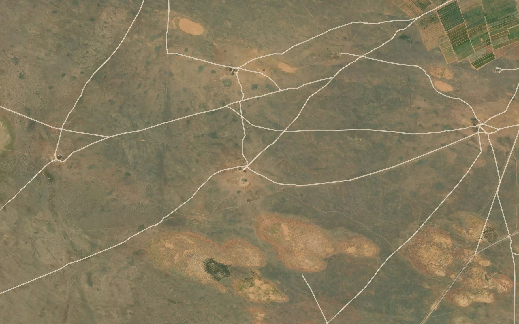 Satellite map of the Ozero Krivoye