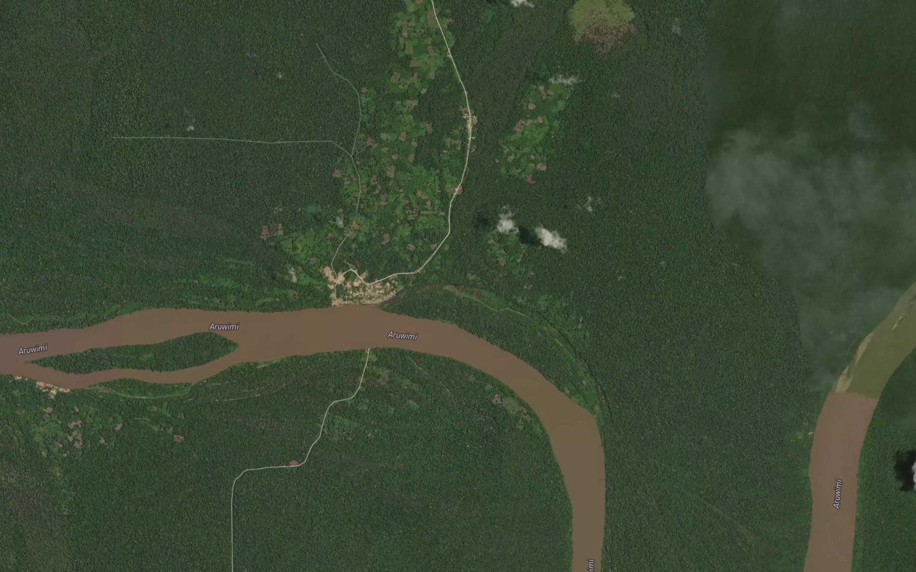 Satellite map of the Luhua