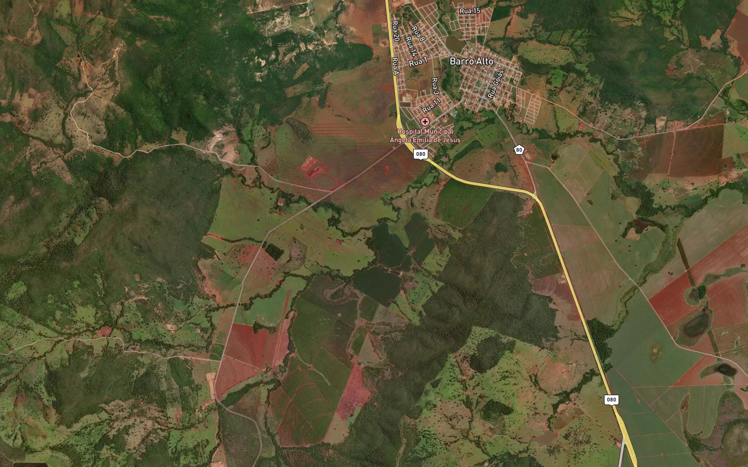 Corrego Pedra de Fogo