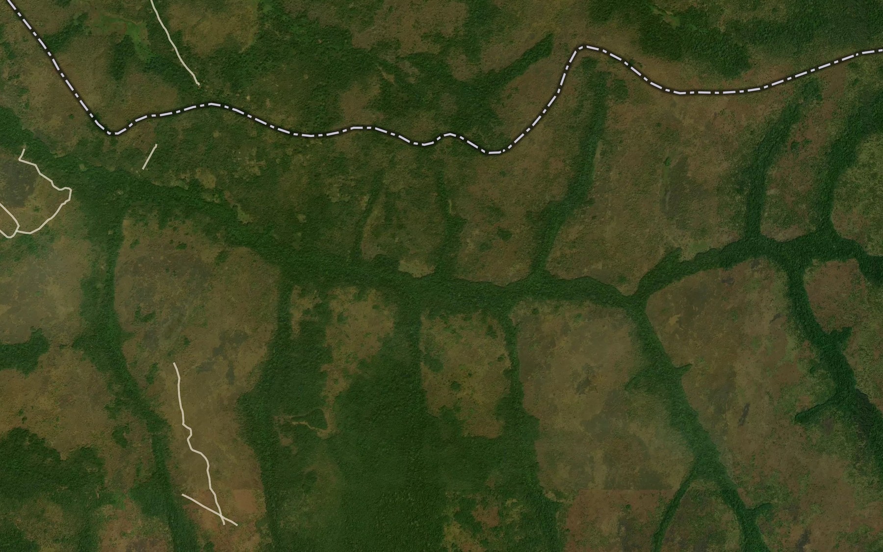 Satellite map of the Nabambiso