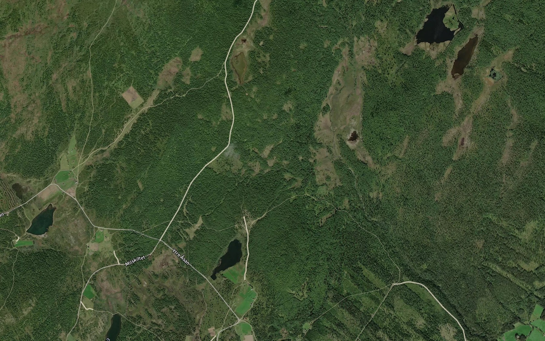 Satellite map of the Roslesbekken