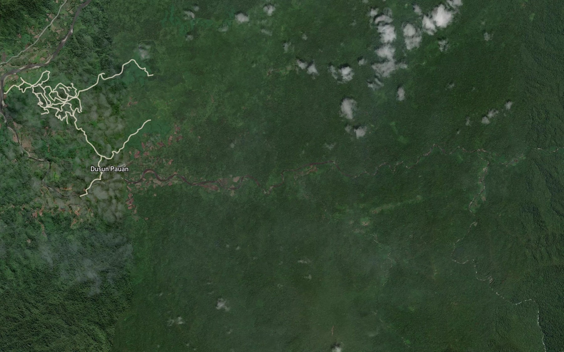 Satellite map of the Salu Pelokoan