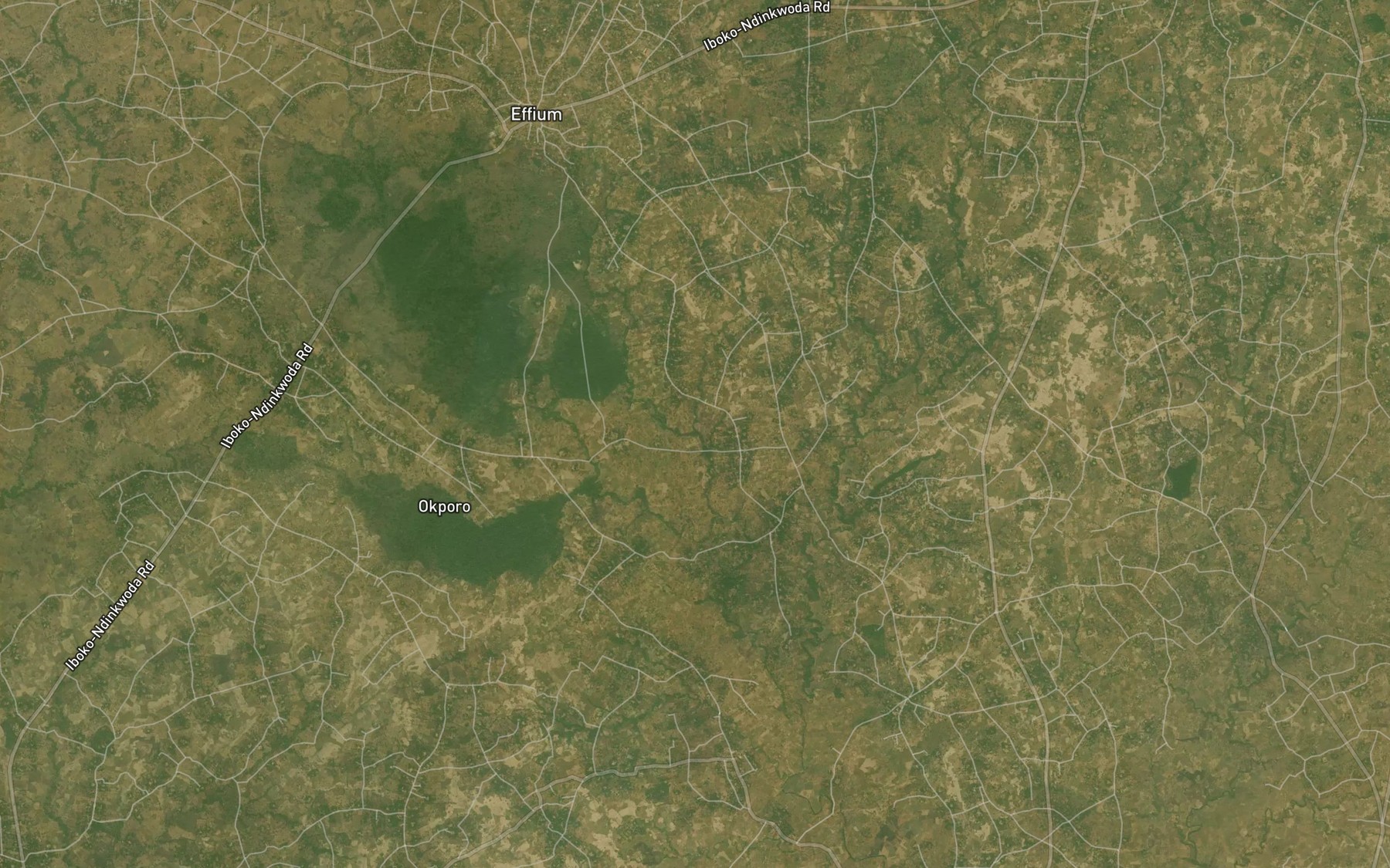 Satellite map of the River Okporico