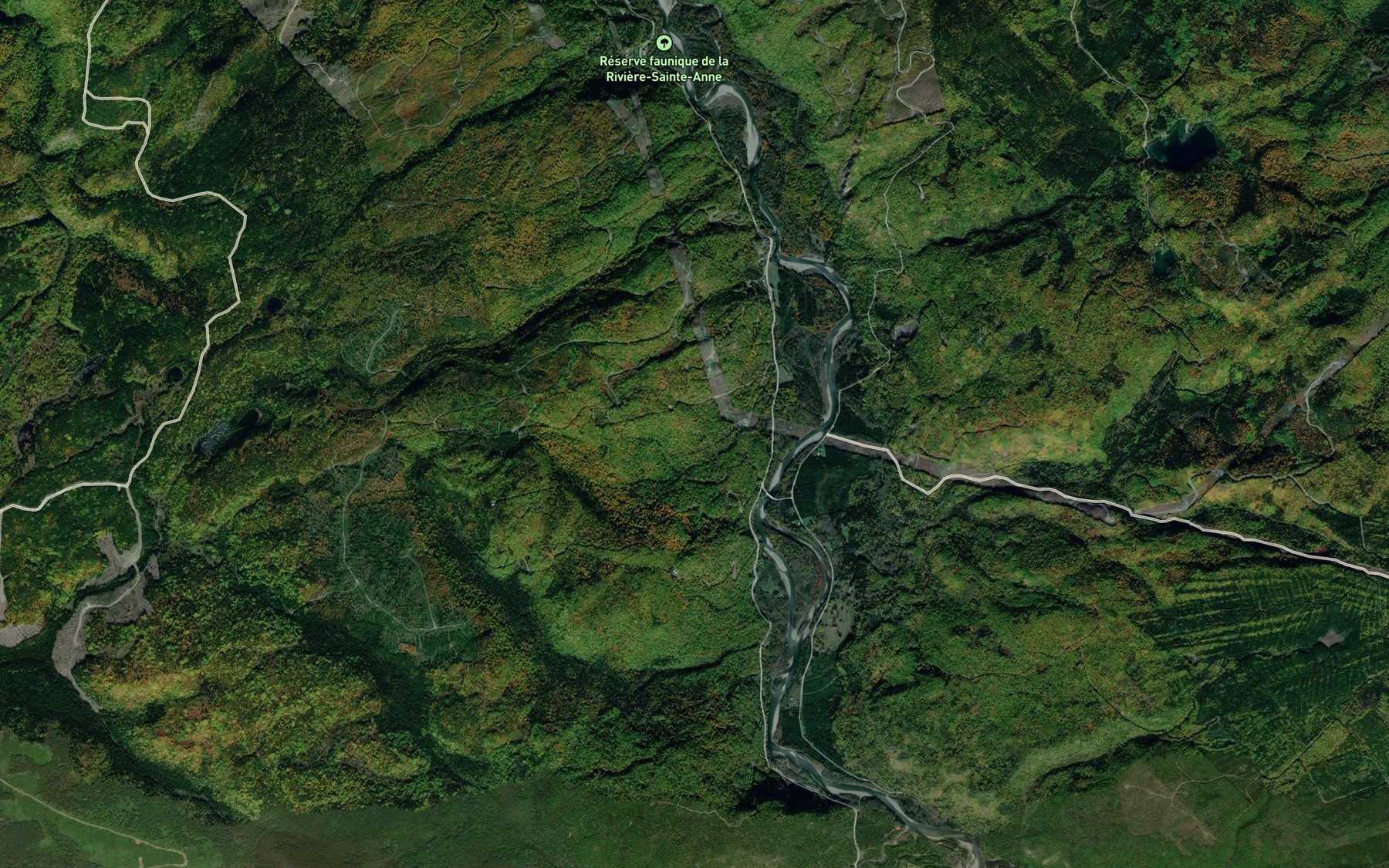 Satellite map of the La Fosse au Fer