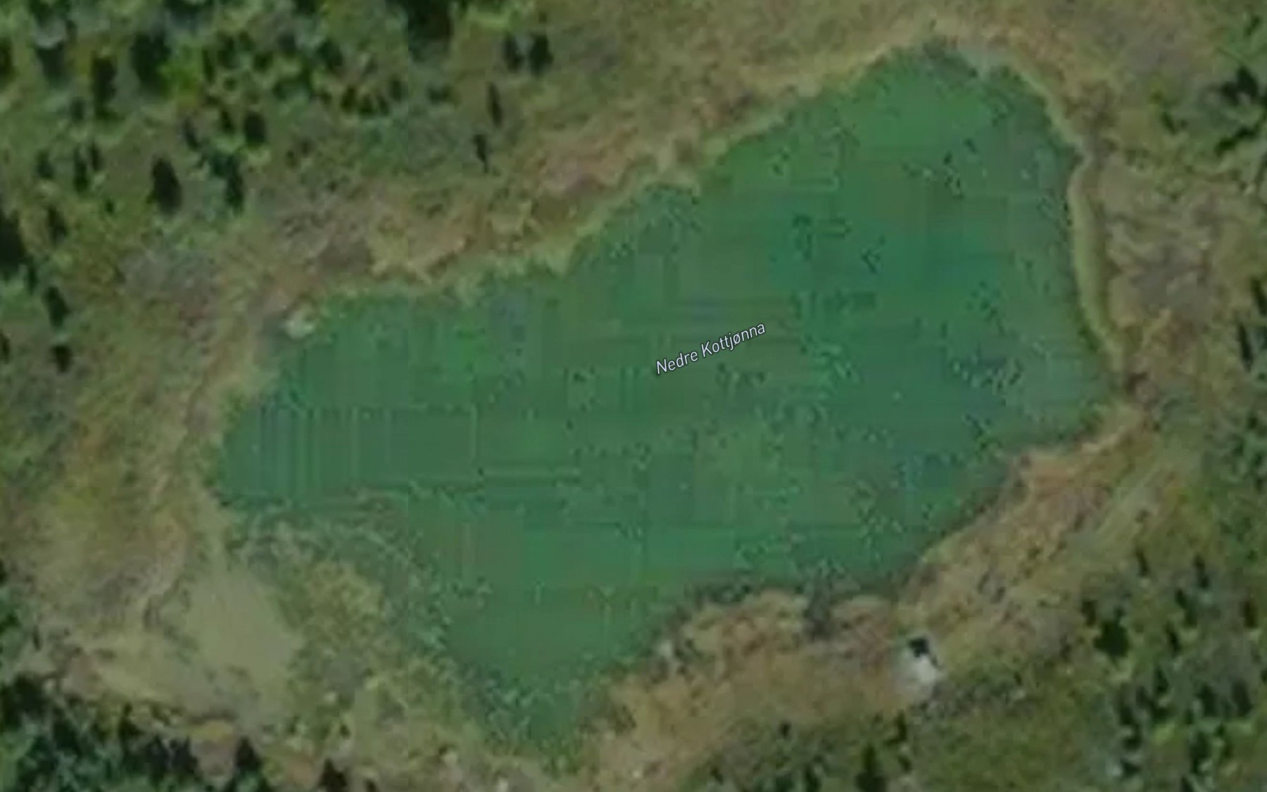 Satellite map of the Kottjorna,nedre