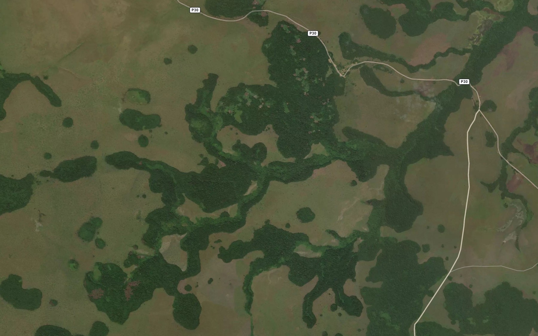 Satellite map of the Tsatsa