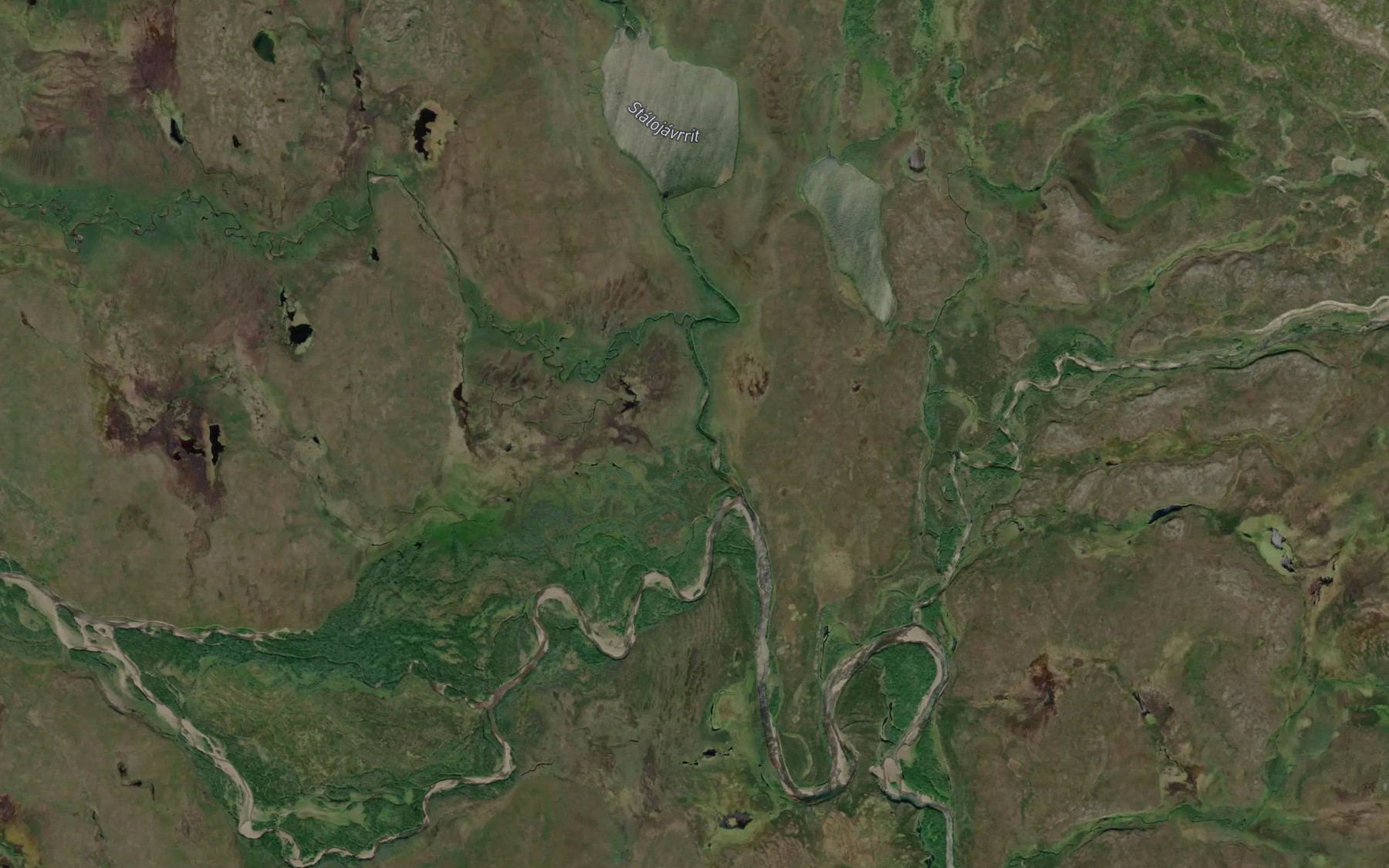 Satellite map of the Stalofielbma