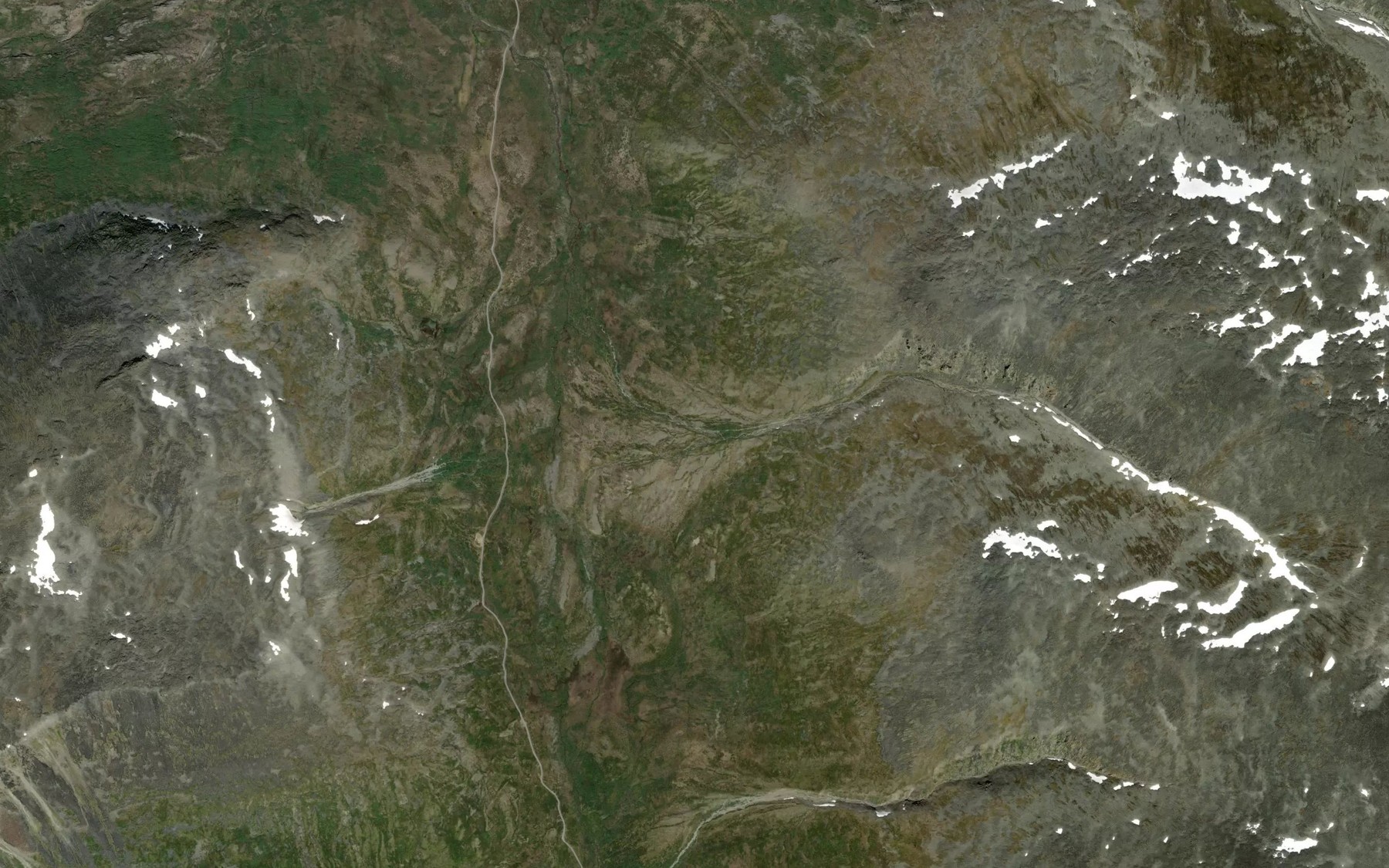 Satellite map of the Krokai
