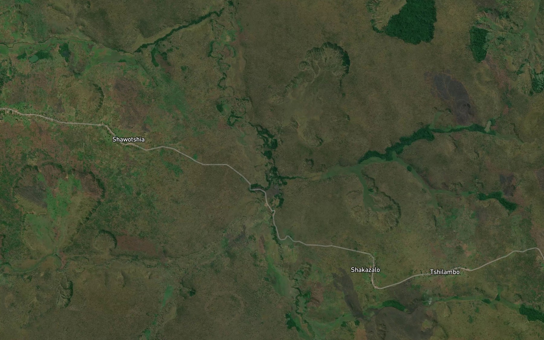 Satellite map of the Kangongolo Deuxieme