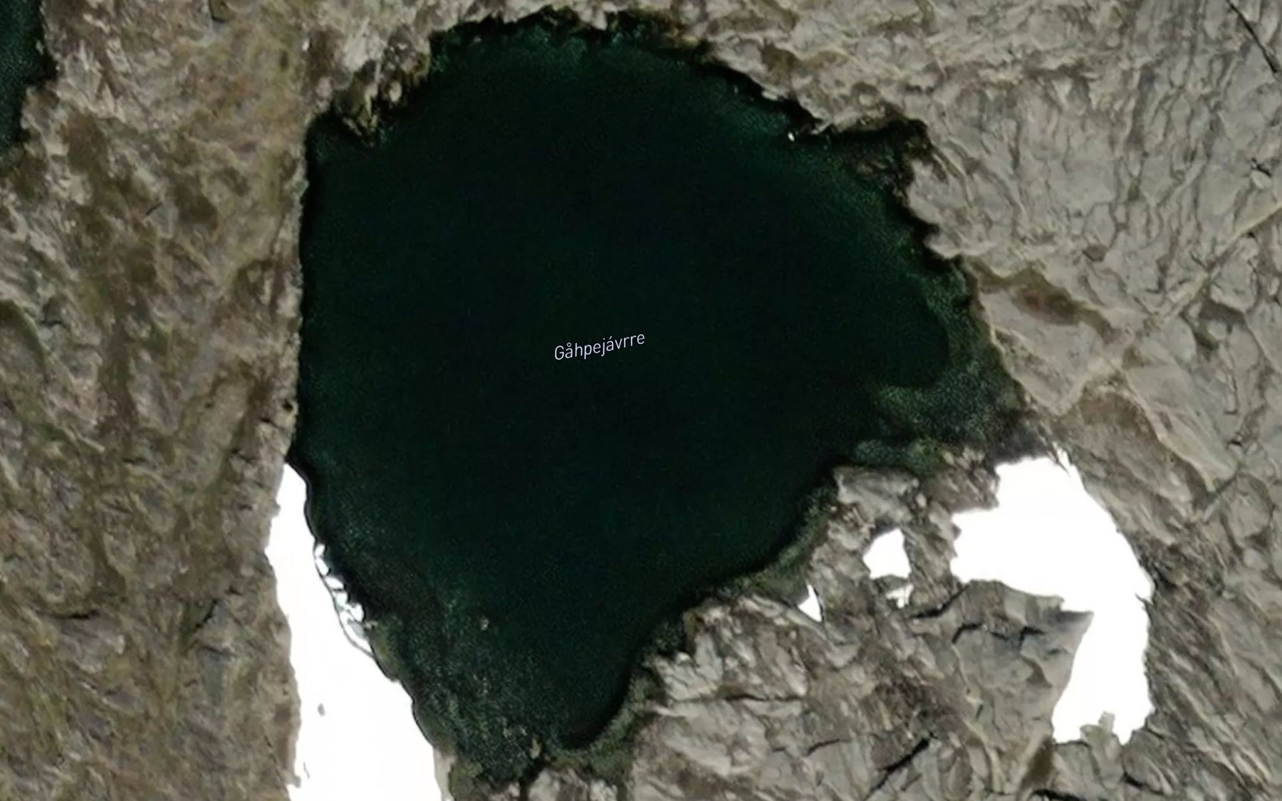 Satellite map of the Gohpejavri
