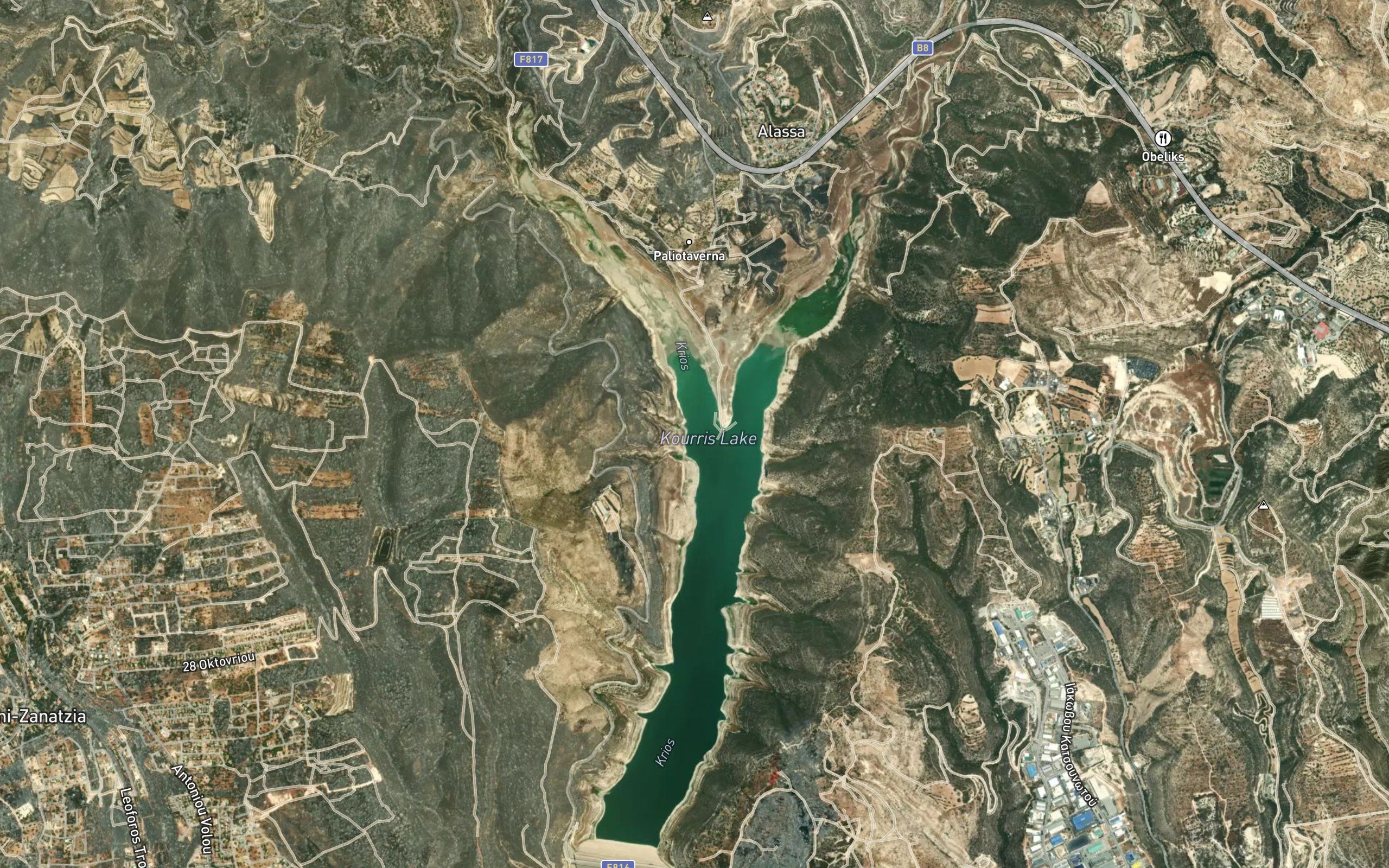 Kouris Reservoir