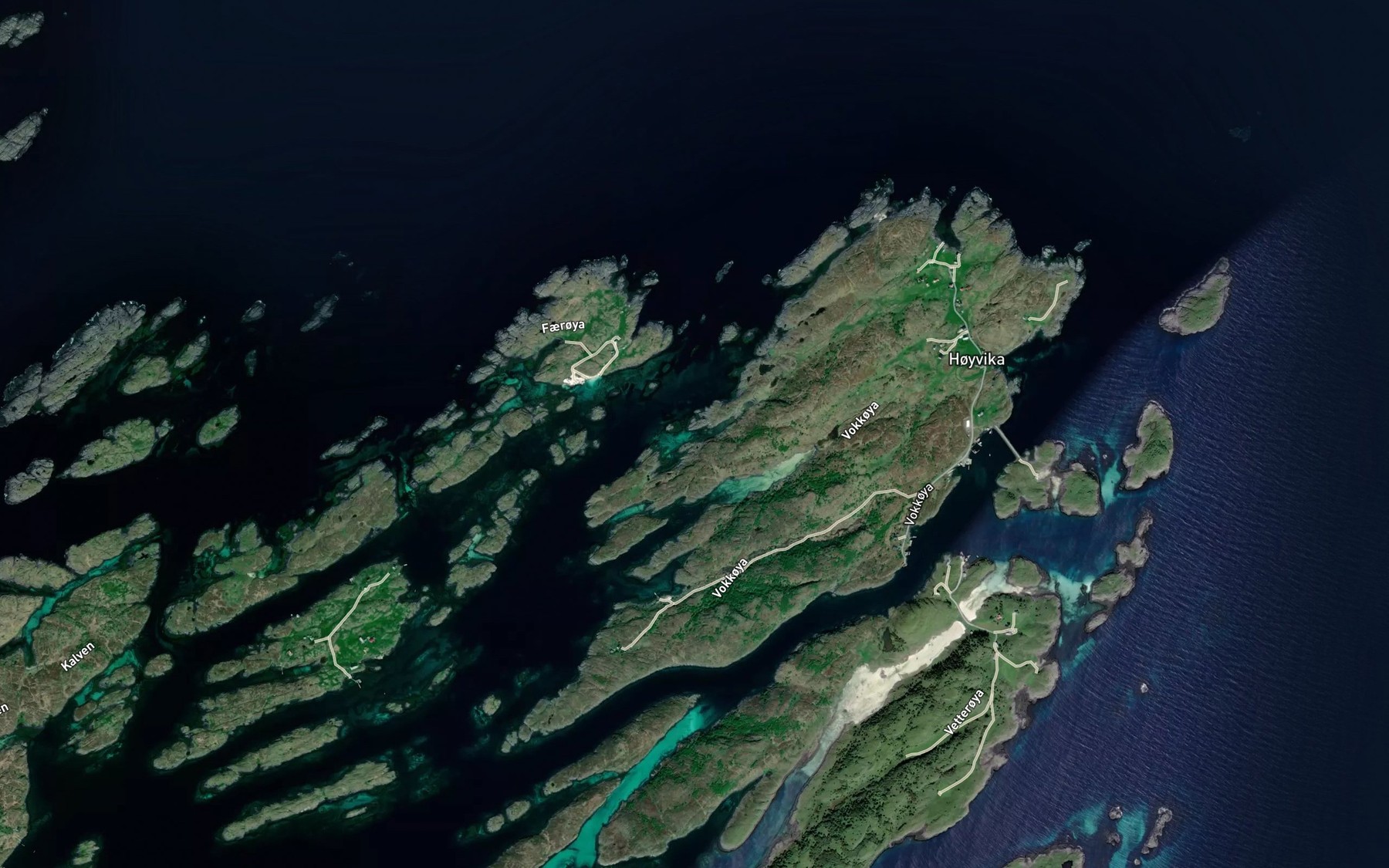 Satellite map of the Godstoa