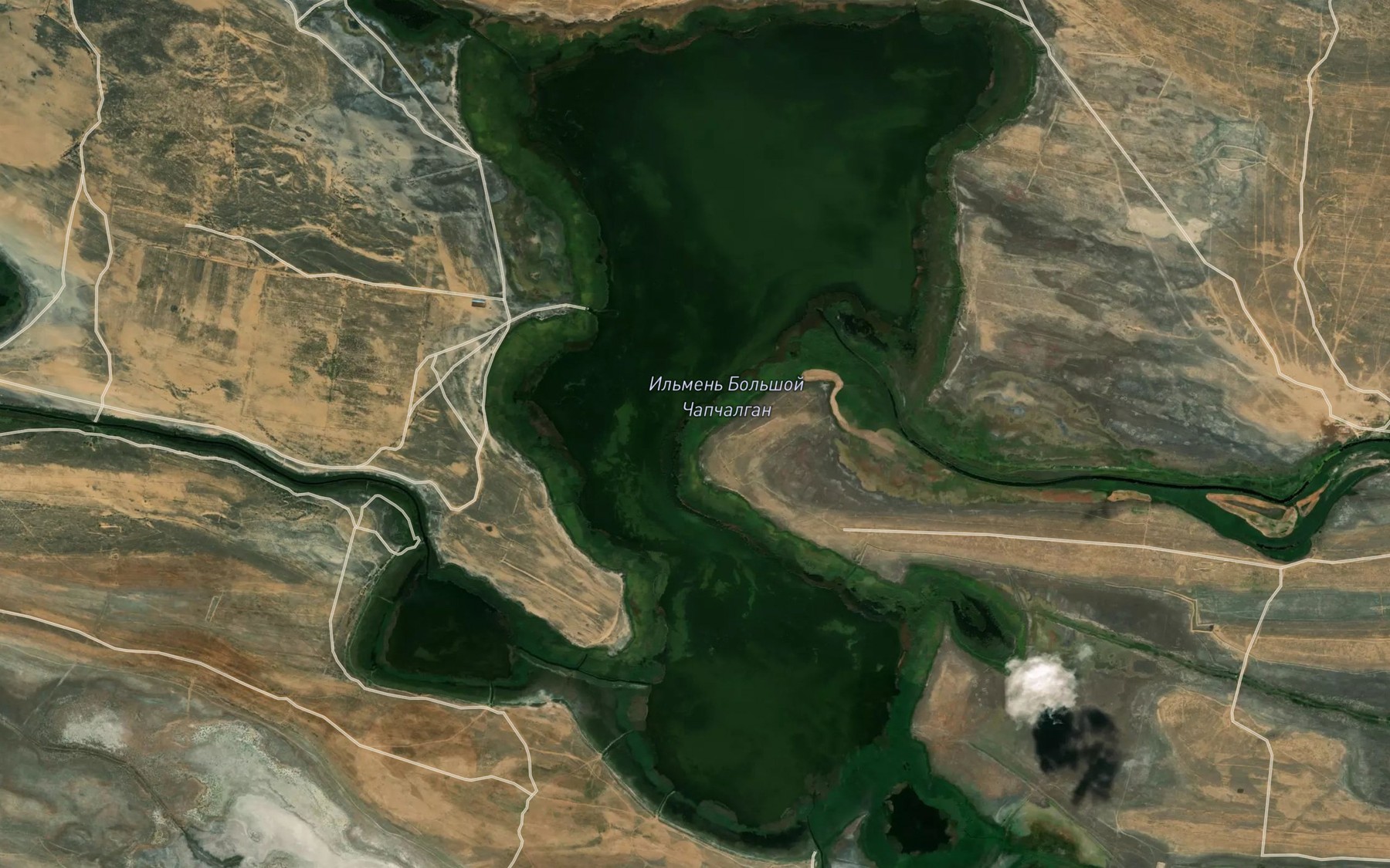 Satellite map of the Il'men' Bol'shoy Chapchalgan