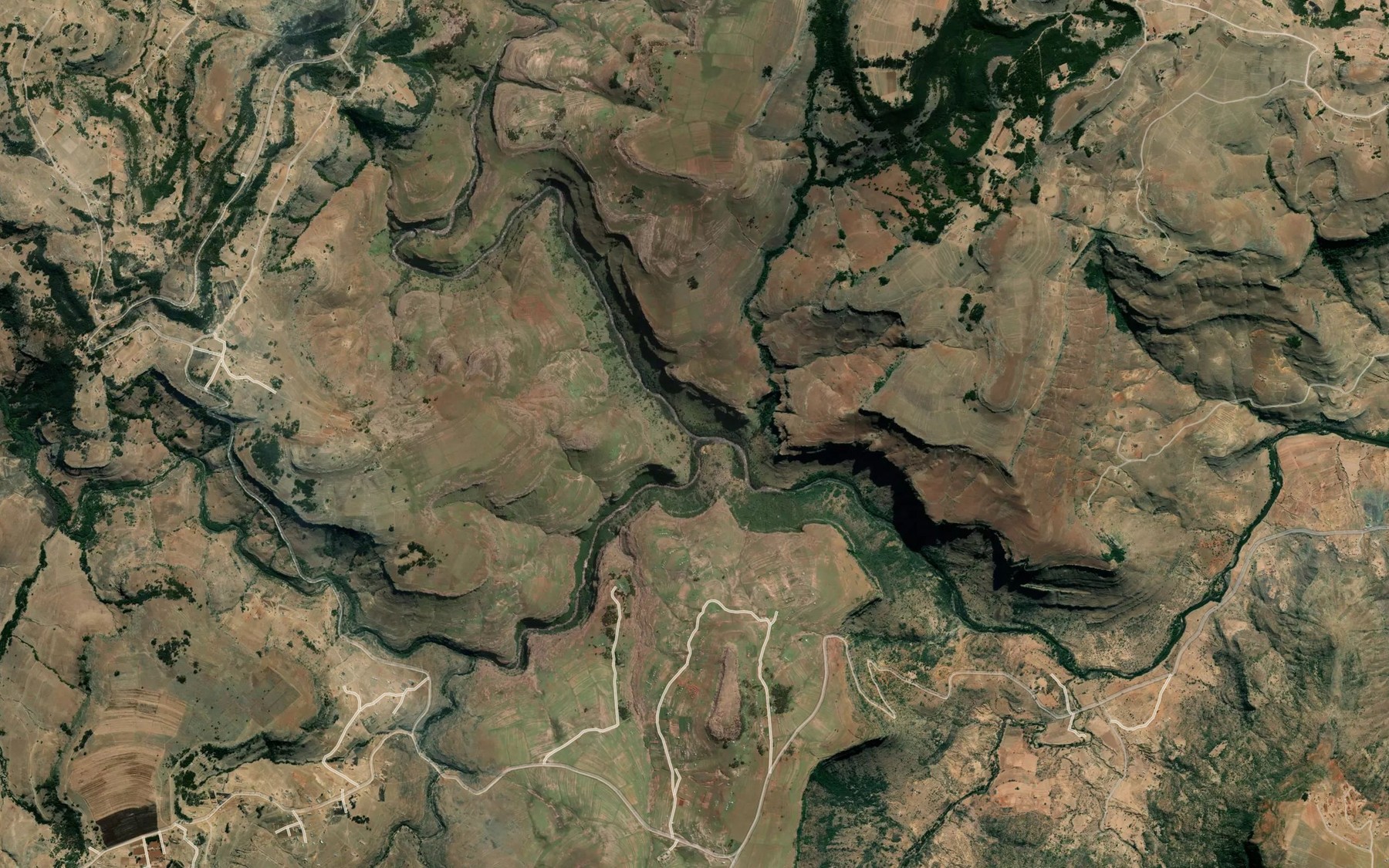 Satellite map of the Qagala
