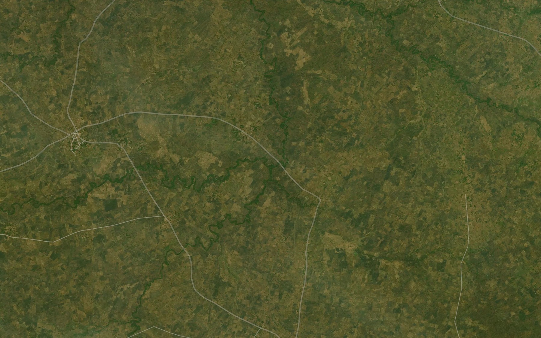 Satellite map of the River Ogori