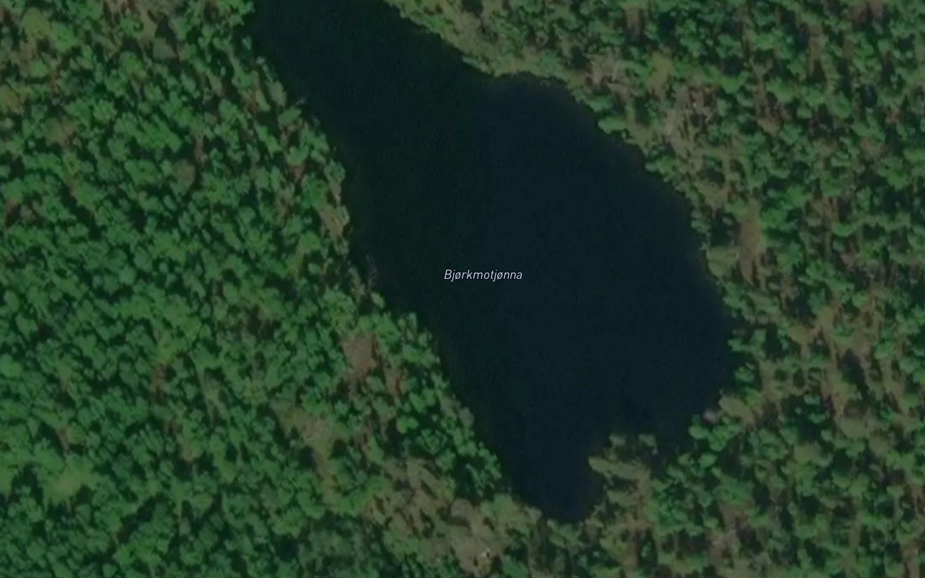 Satellite map of the Bjorkmotjonna