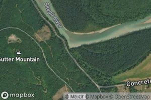 Satellite map of the McLeod Slough