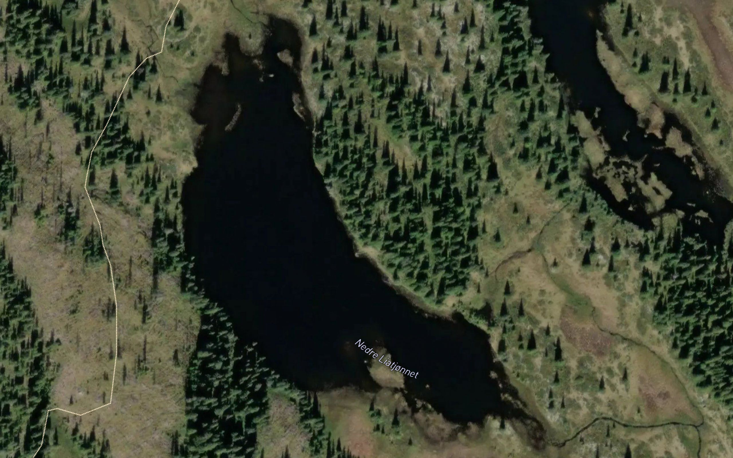Liatjornet,nedre
