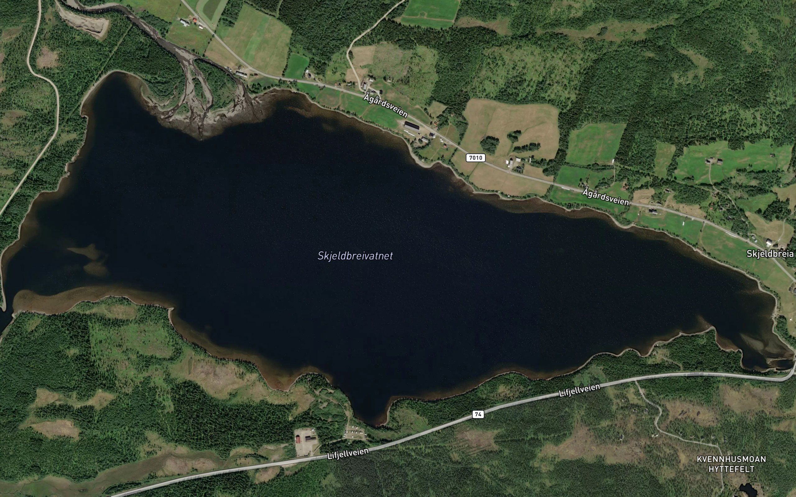 Skjeldbreivatnet