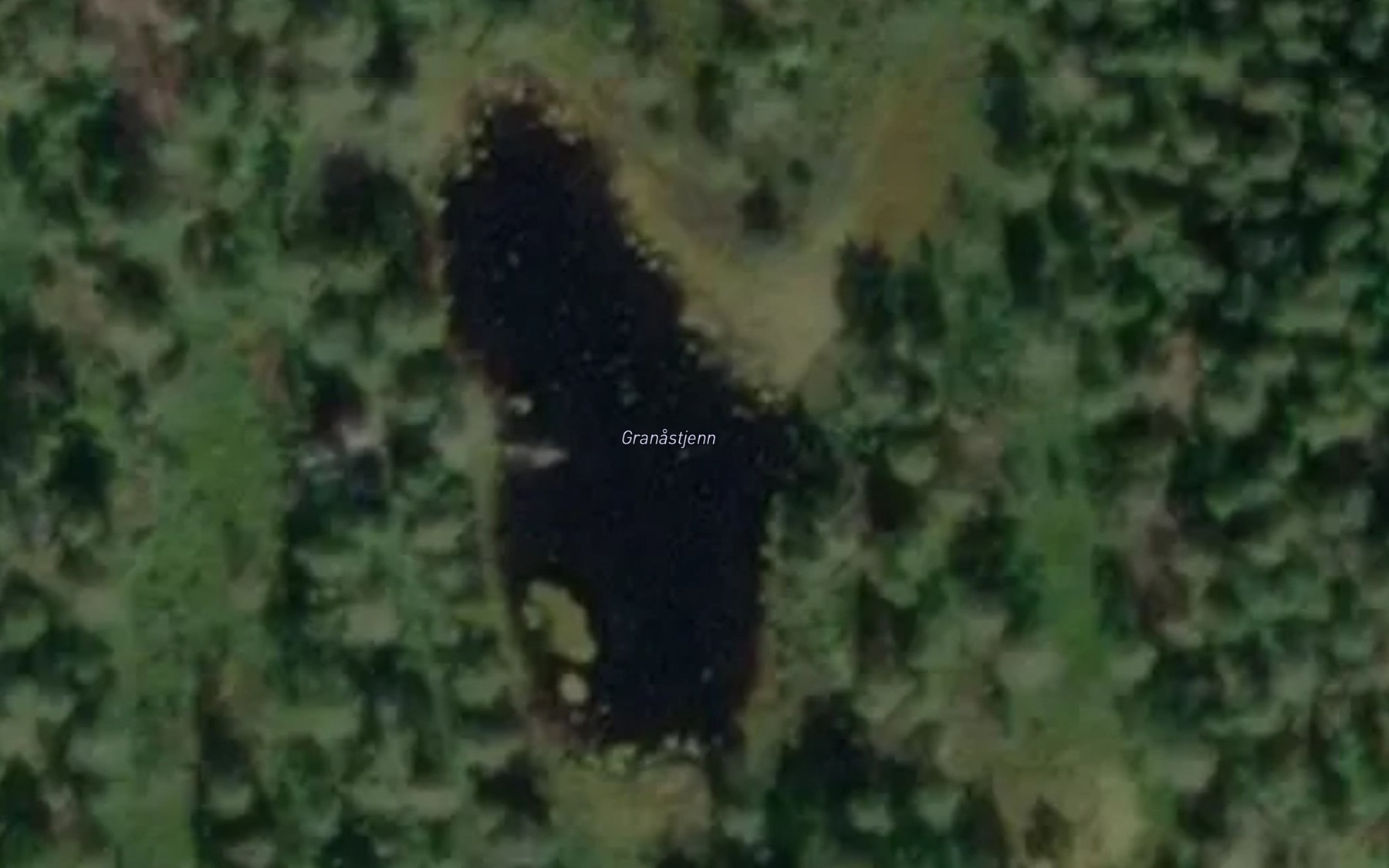 Satellite map of the Granastjenn