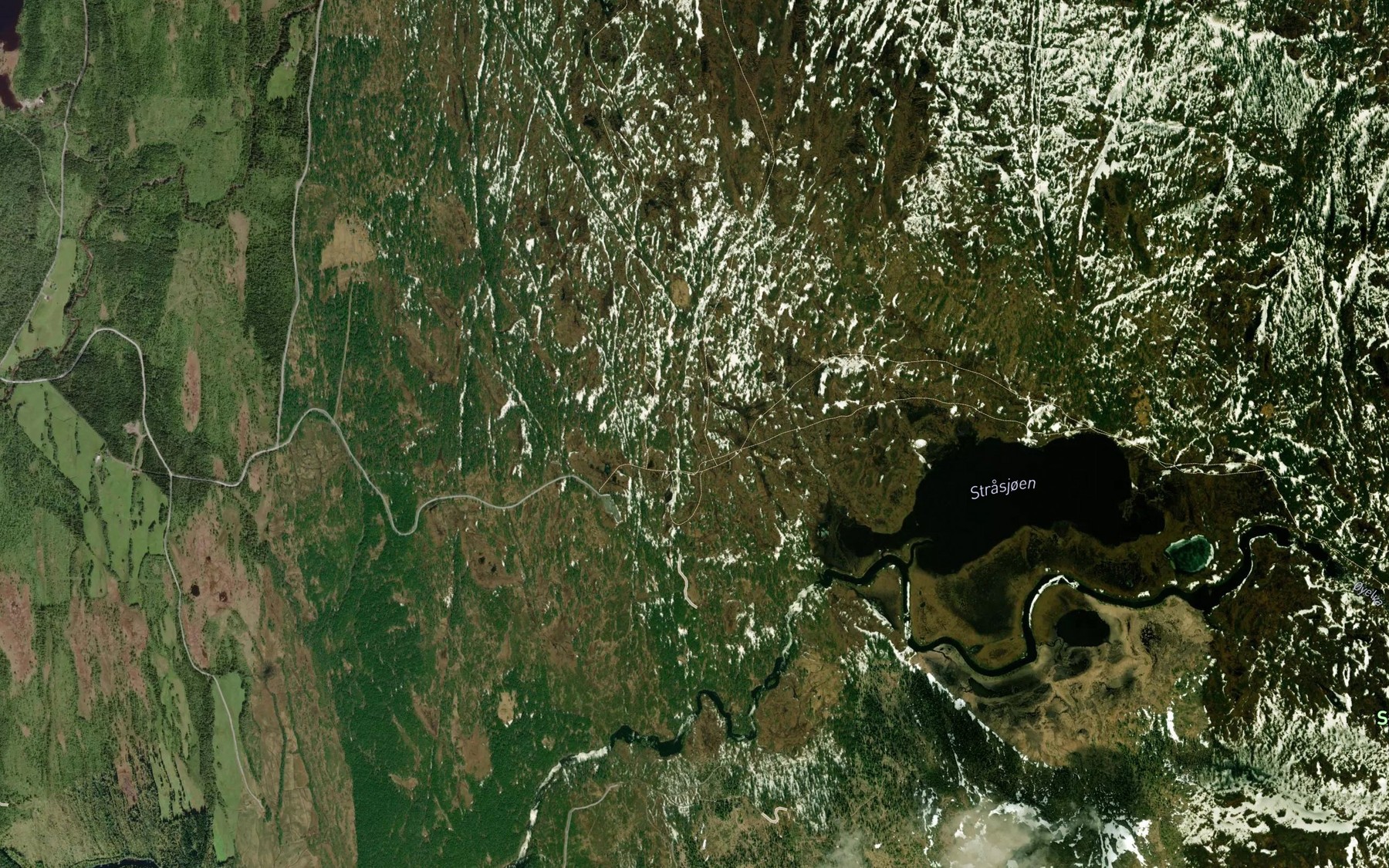 Satellite map of the Vekta