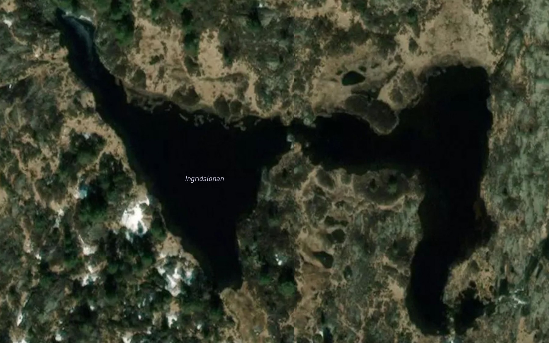 Satellite map of the Ingridsmyr