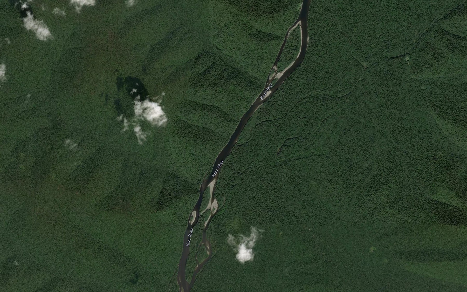 Satellite map of the Tandu-Biosani
