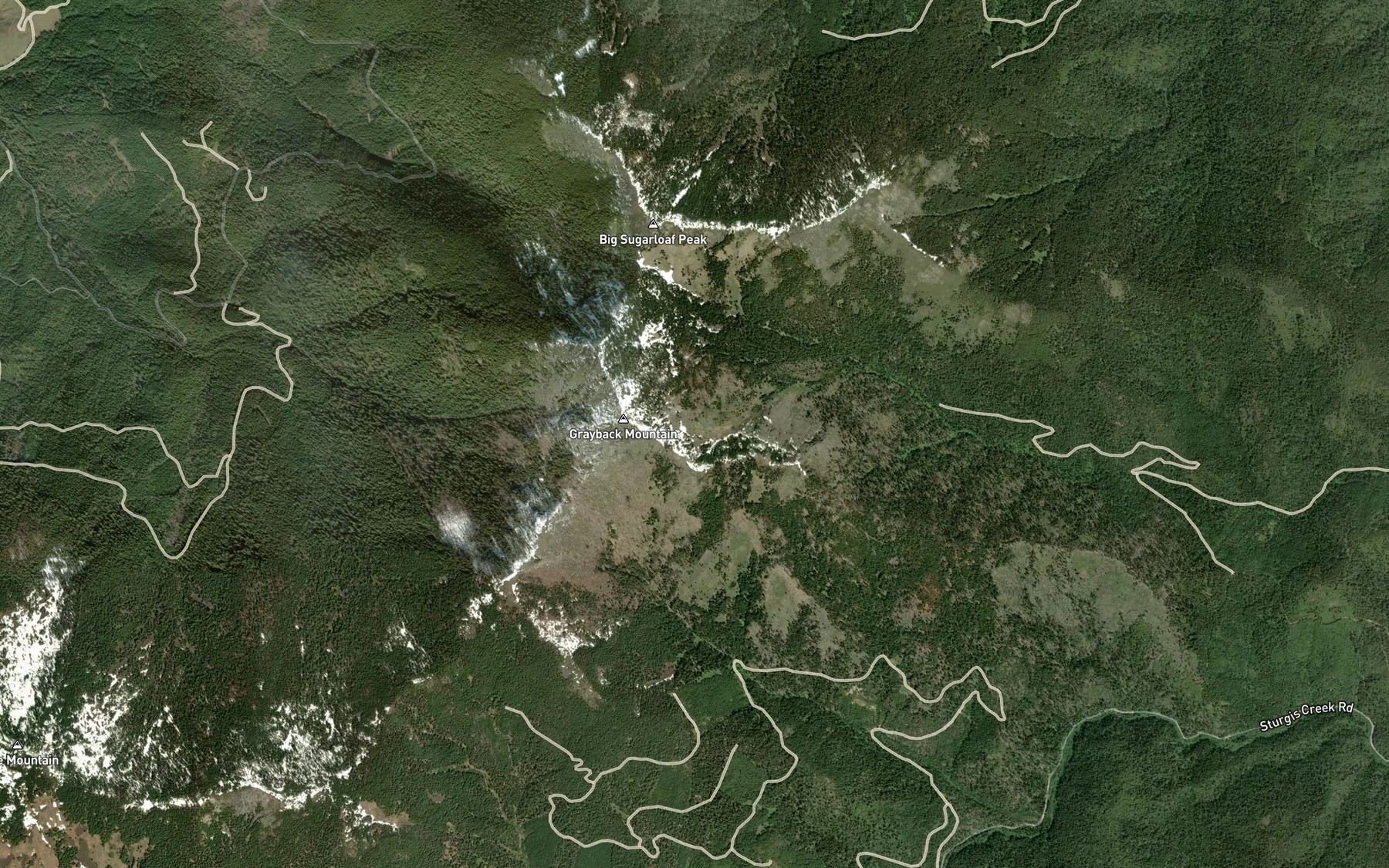 Satellite map of the Cold Spring