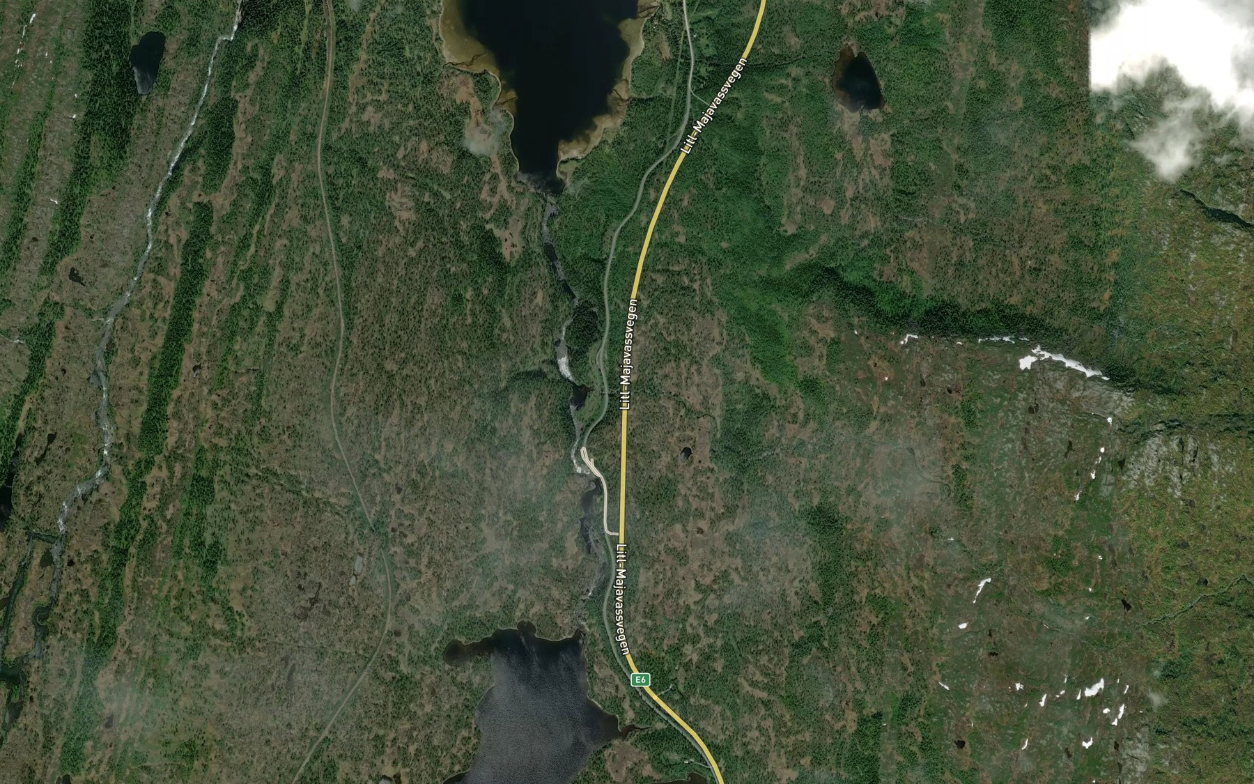 Satellite map of the Bertilforsen