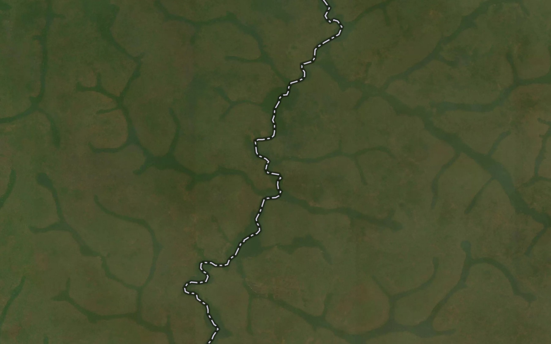 Satellite map of the Ndokesse