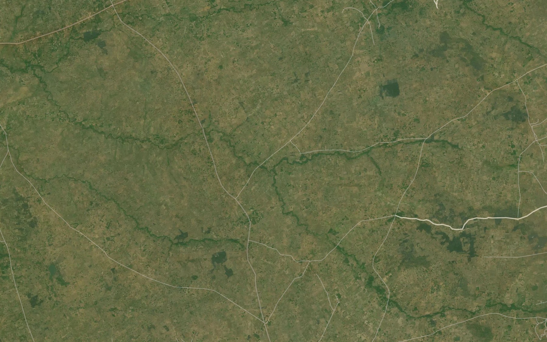 Satellite map of the River Utien