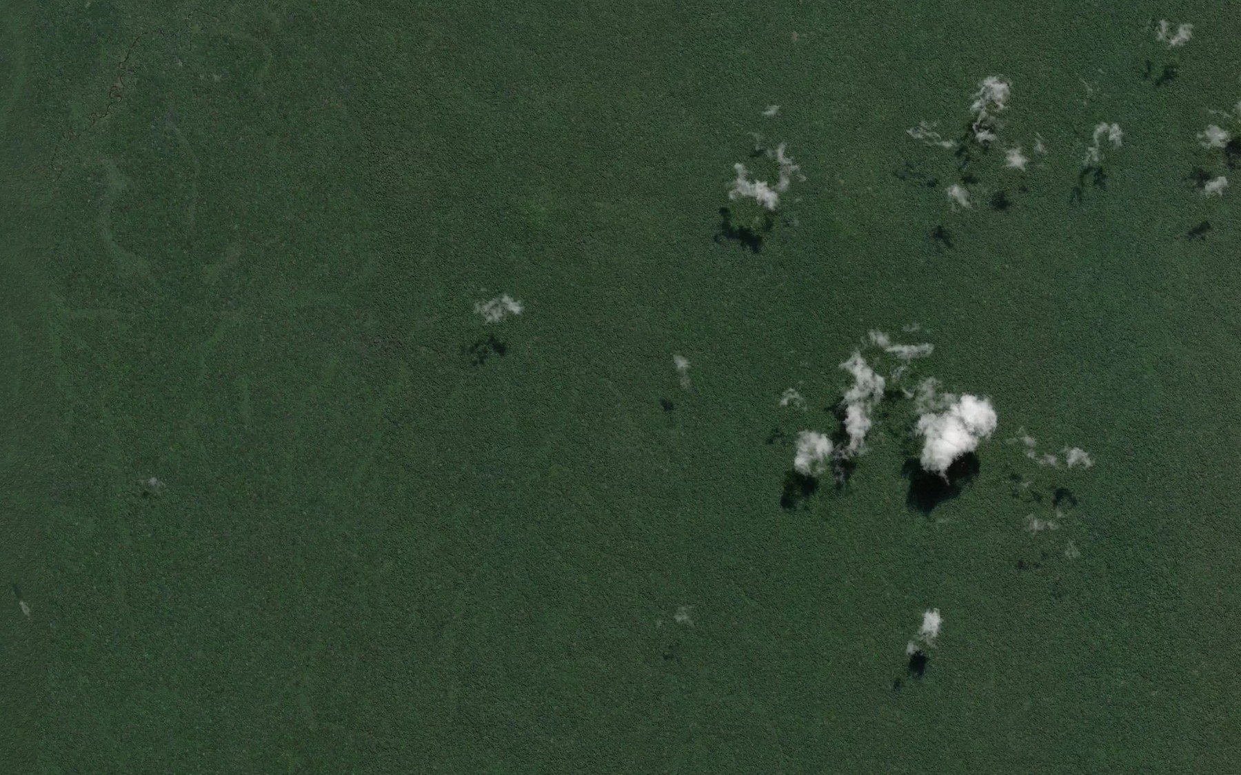 Satellite map of the Hondu