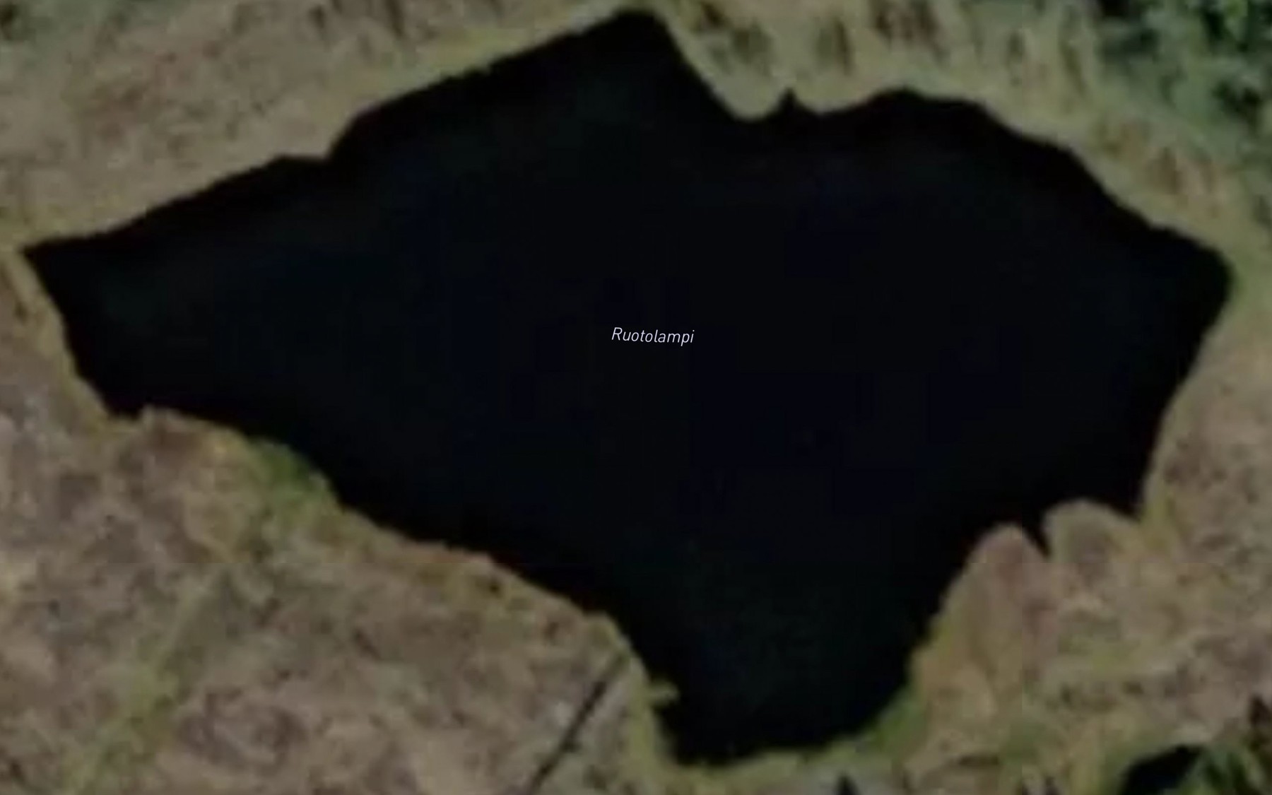 Satellite map of the Ruotolampi