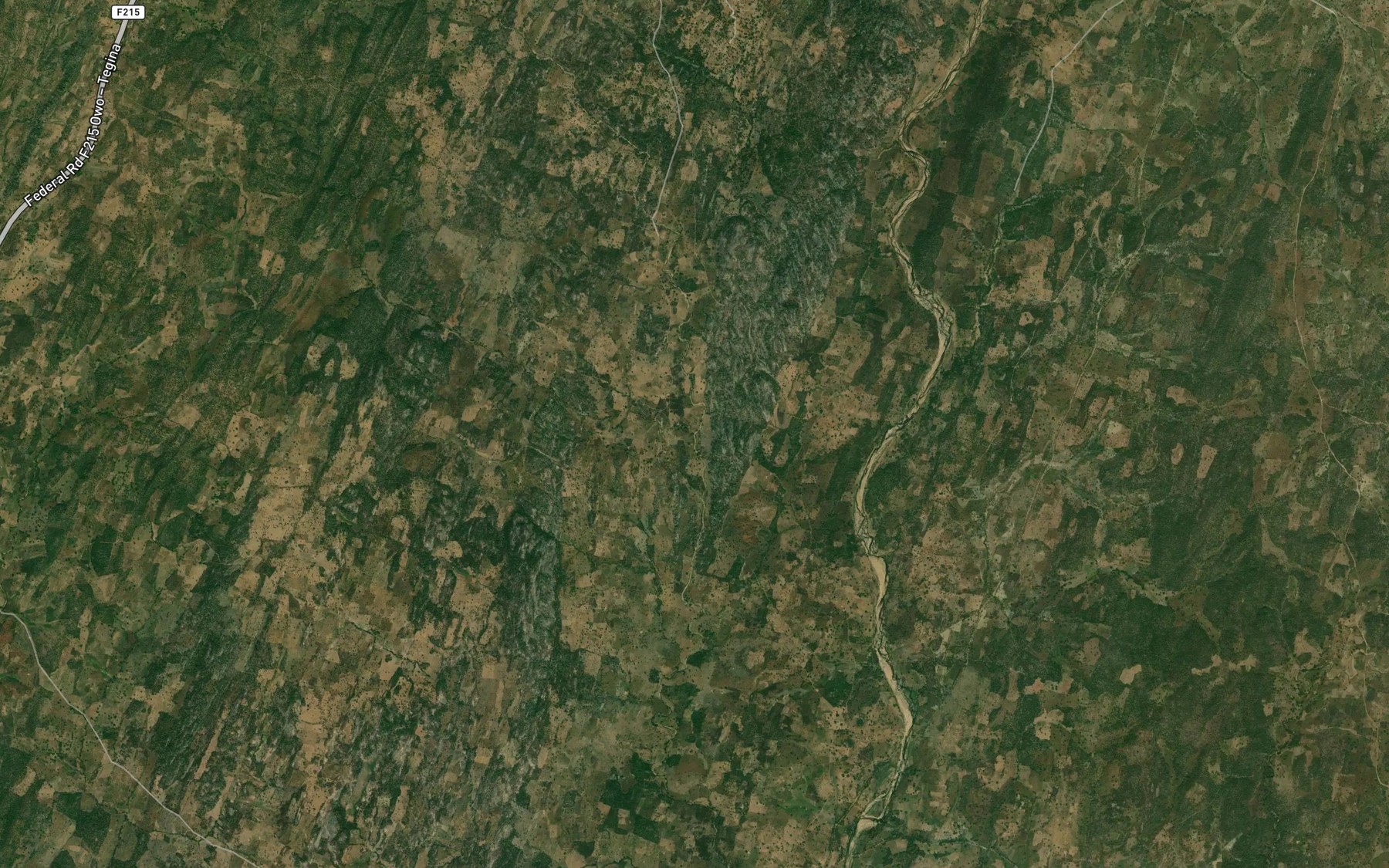 Satellite map of the River Gumna
