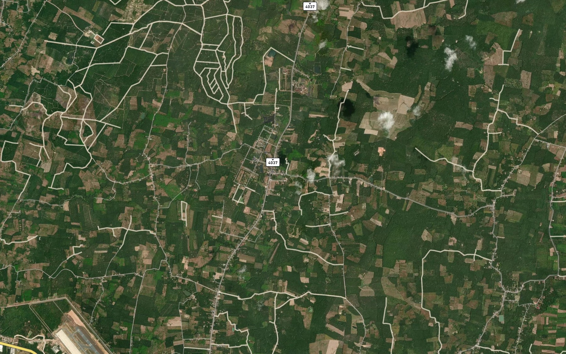 Satellite map of the Sa Nam Ban Huai Khram