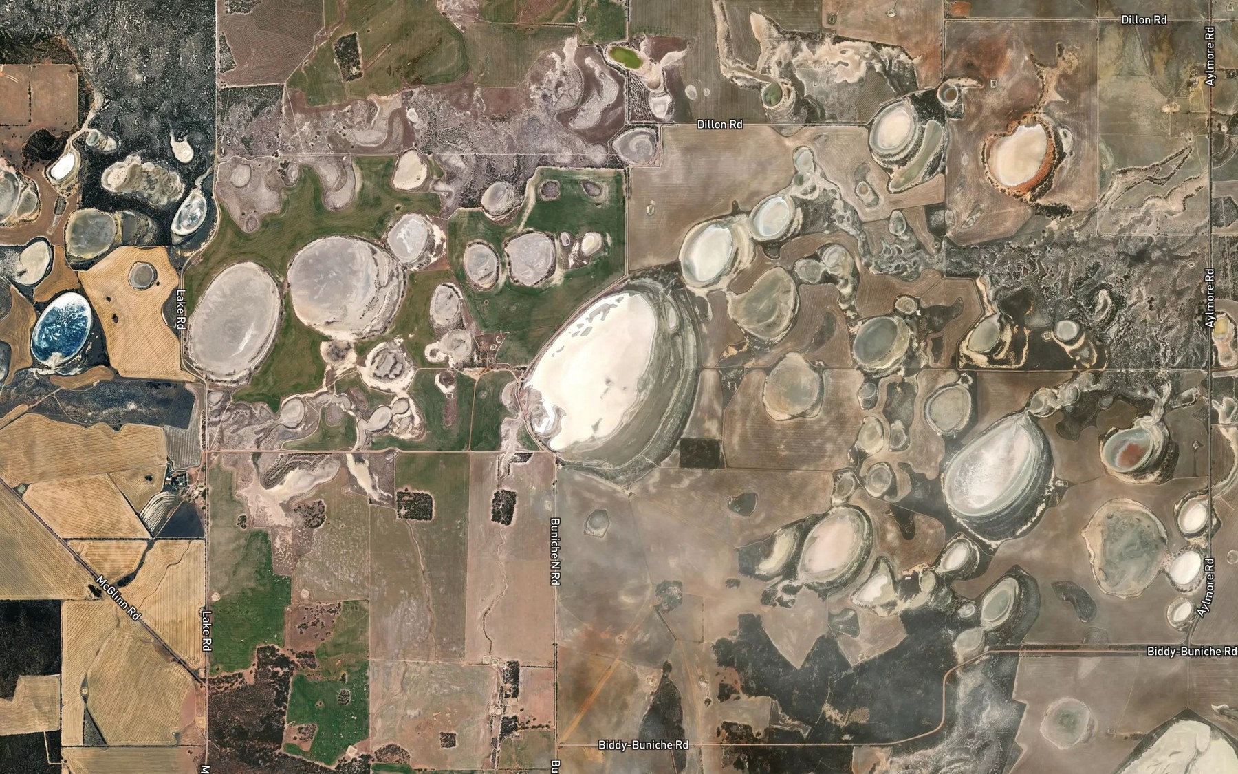 Satellite map of the Eclipse Lake
