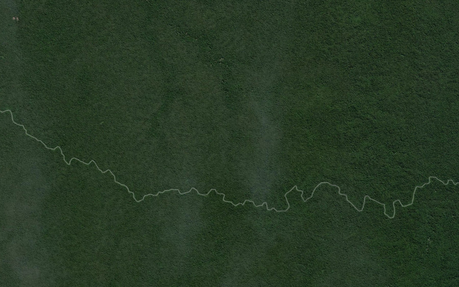Satellite map of the Kugime River