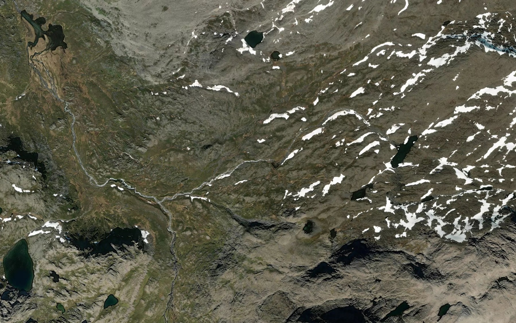 Satellite map of the Falesjakka,nuortat