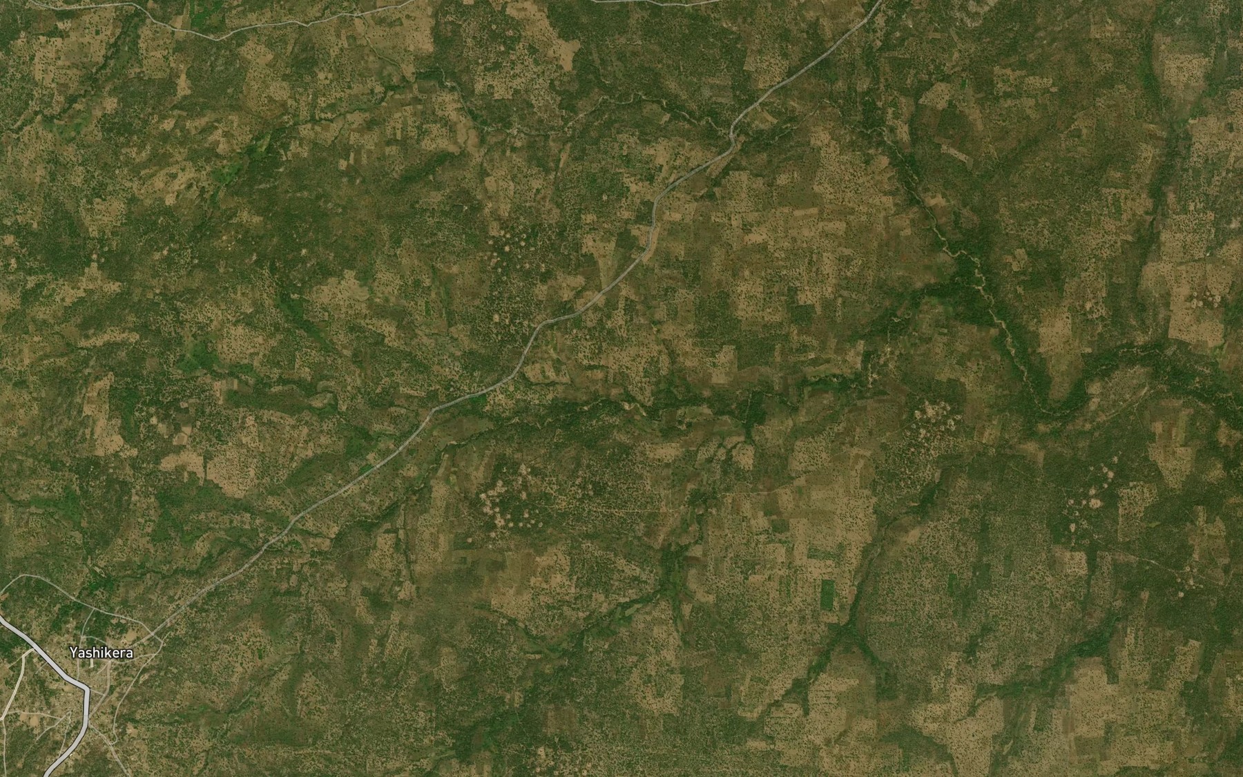 Satellite map of the River Buti